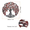 Unique Bargains Nature-Inspired Metal Durable Intricate Design Tree Leaf Wall Sculptures - 2 of 4