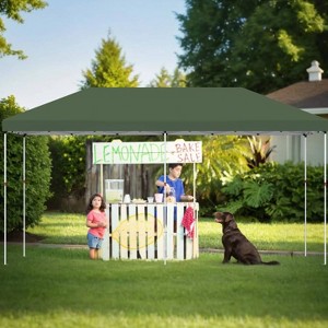 GustoWave 10x20 Ft Portable Waterproof Pop-Up Canopy Tent for Camping - 1 of 4