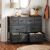 GALAXHERO Dresser with 8 Drawers, Wide Fabric Storage Chest for Bedroom, Closet, Entryway - 2 of 4