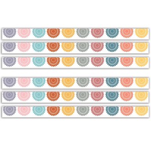 Teacher Created Resources® Happy Cactus Crew Fiesta Die-Cut Border Trim, 35 Feet Per Pack, 6 Packs - 1 of 4