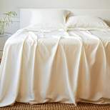 300 Thread Count 100% Rayon from Bamboo Solid Sheet Set - BedVoyage