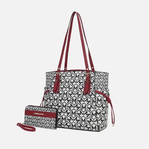 MKF Collection Pauline Tote Women’s Vegan Leather Bag with Matching Wallet  for Everyday Use by Mia K - 1 of 4