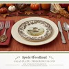 Spode Woodland 8” Dinner Plate, Perfect For Thanksgiving And Other Special Occasions, Made In England, Bird Motifs - 2 of 4
