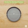 WeeSprout Bamboo Plates, Kid-Sized Bamboo Kids Plates, Dishwasher Safe Bamboo Plate for Kids, 4 pack - 2 of 4