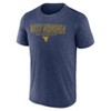 NCAA West Virginia Mountaineers Men's Heather Poly T-Shirt - 2 of 3