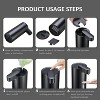 LunaLulinlk Automatic Soap Dispenser, Touchless Soap Dispenser, 3 Adjustable Volume Hand Free Soap Dispenser Black - 4 of 4