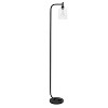 Modern Iron Lantern Floor Lamp with Glass Shade - Simple Designs - 3 of 4