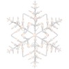 Northlight 16" White Lighted Snowflake Christmas Window Silhouette - 4 of 4