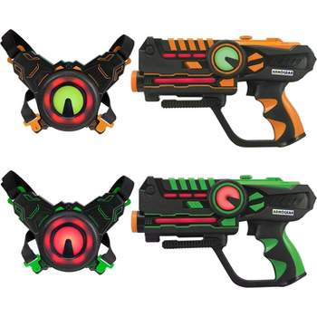 ArmoGear 2-Pack Laser Tag Set - Laser Blasters & Vests