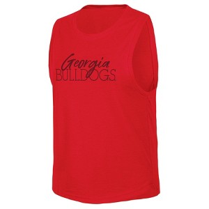 NCAA Georgia Bulldogs Women's Tonal Tank Top - 1 of 3
