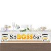 Big Dot of Happiness Happy Boss's Day - Best Boss Ever Decorations Party Banner - 3 of 4