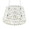 CWI Lighting Milan LED Chandelier With Chrome Finish - 2 of 4