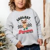 The Juniper Shop Coolest Reindeer At The Pole Toddler Graphic Sweatshirt - 2 of 3