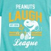 Girls' - Peanuts - Peanuts Laugh League Fitted Short Sleeve Graphic T-Shirt - 2 of 4