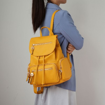 MKF Collection Ivanna Vegan Leather Women’s Oversize Backpack by Mia K - Red — фото 3