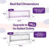 ComfyBumpy Bed Rail for Toddlers, Toddler Bed Rails for Twin, Full & Toddler Bed Size,  Baby Bed Side Rail for Kids - 2 of 4