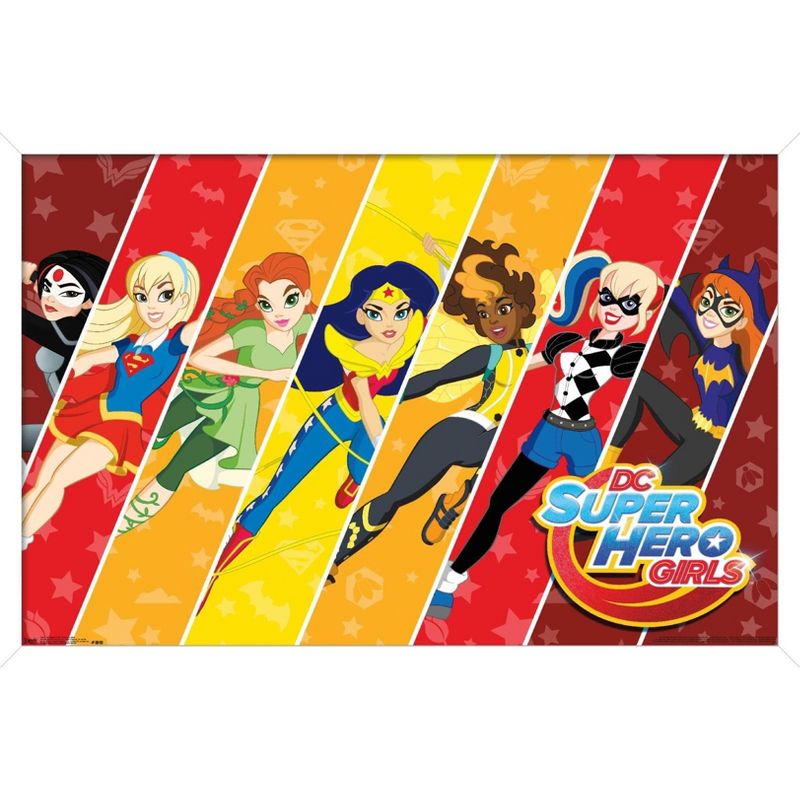 Trends International DC Comics TV - DC Superhero Girls - League Framed Wall Poster Prints, 1 of 7