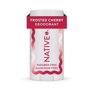 Native Holiday Limited Edition Aluminum-Free Deodorant - Frosted Cherry - 2.65oz - 1 of 4