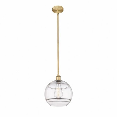 Rochester - 1 Light Stem Hung Mini Pendant In Industrial Style-12.88 Inches Tall and 12 Inches Wide