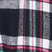 black/pink plaid