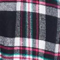 black/pink plaid