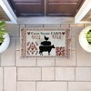Stupell Industries Sweet Farm Rustic Boho Printed Outdoor Door Mat, design by Corinne Lent, 18"x30" - 4 of 4