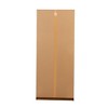 High wardrobe and kitchen cabinet with 2 doors and 3 partitions to separate 4 storage spaces - 4 of 4