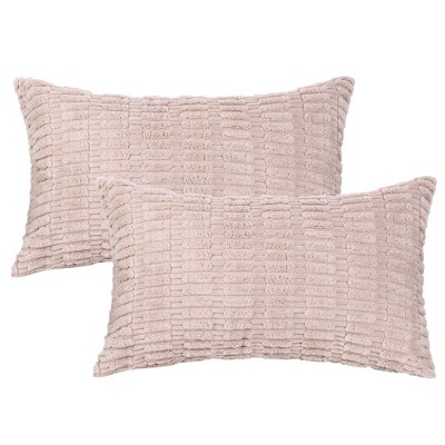 Unique Bargains Corduroy Decorative Modern Solid Throw Pillow Covers ...