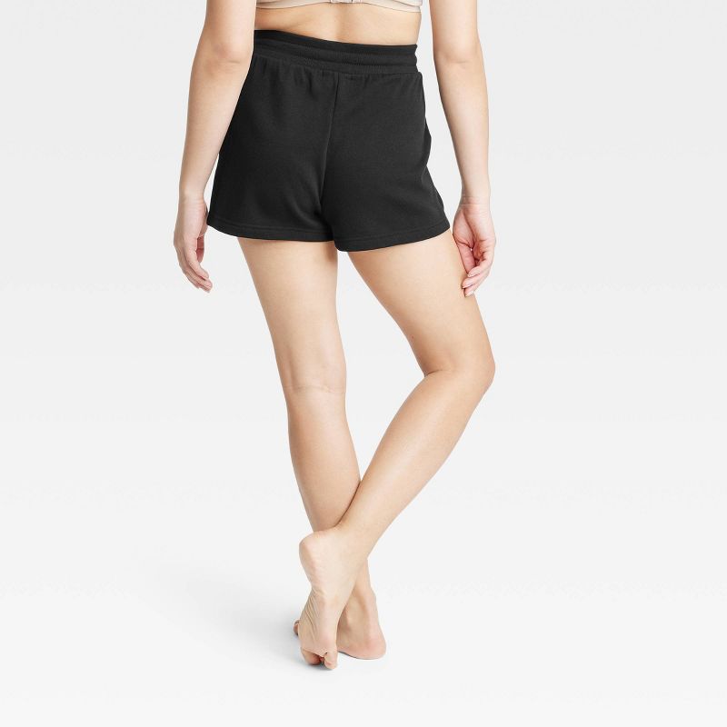 Women's Fleece Lounge Shorts - Colsie™, 3 of 10
