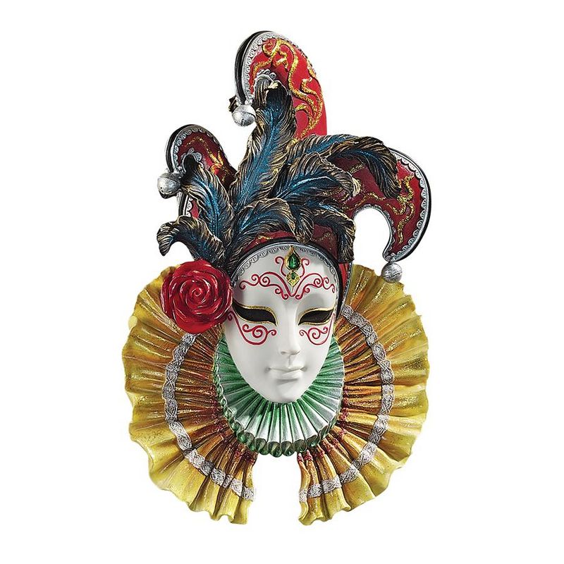 Design Toscano Colombina Jester Venetian Wall Mask, 2 of 4