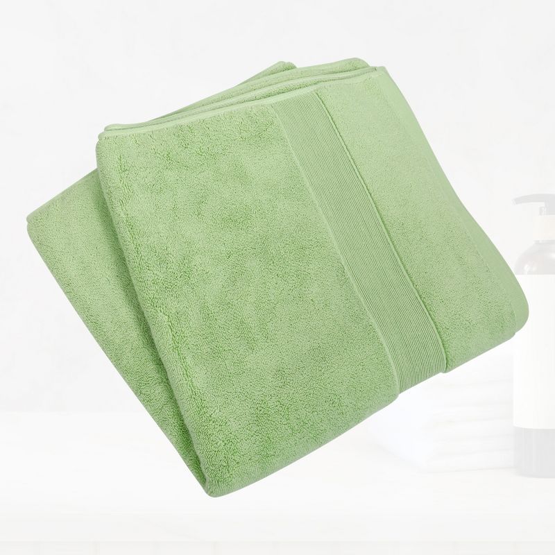 Unique Bargains Soft Absorbent Cotton Bath Towel for Bathroom kitchen Shower Towel Classic Design 1 Pcs, 5 of 7
