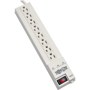 Tripp Lite Surge Protector Power Strip 120V 8 Outlet 1080 Joule (SK66) - 1 of 3