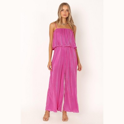 Petal And Pup Jillian Plisse Jumpsuit - Orchid Xs : Target