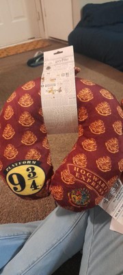 Harry Potter Black Travel Neck Pillow, Hogwart's Express