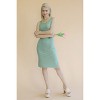 Slickblue Women's Ribbed Tank Midi Dress with Side Slit, Stretch Jersey Fabric, 8 Colors Options, Size S-L - 2 of 4