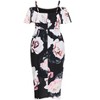 Women's Plus Size Love Me Do Dress - black | CITY CHIC - 4 of 4