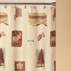 Saturday Knight Ltd Natures Trail High Quality Easily Fit And Ultra Durable Everyday Use Shower Curtain - 70X72", Natural - 2 of 3
