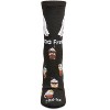 Memoi Women's Fresh Boo Holiday Crew Socks Black 9-11 - 2 of 3