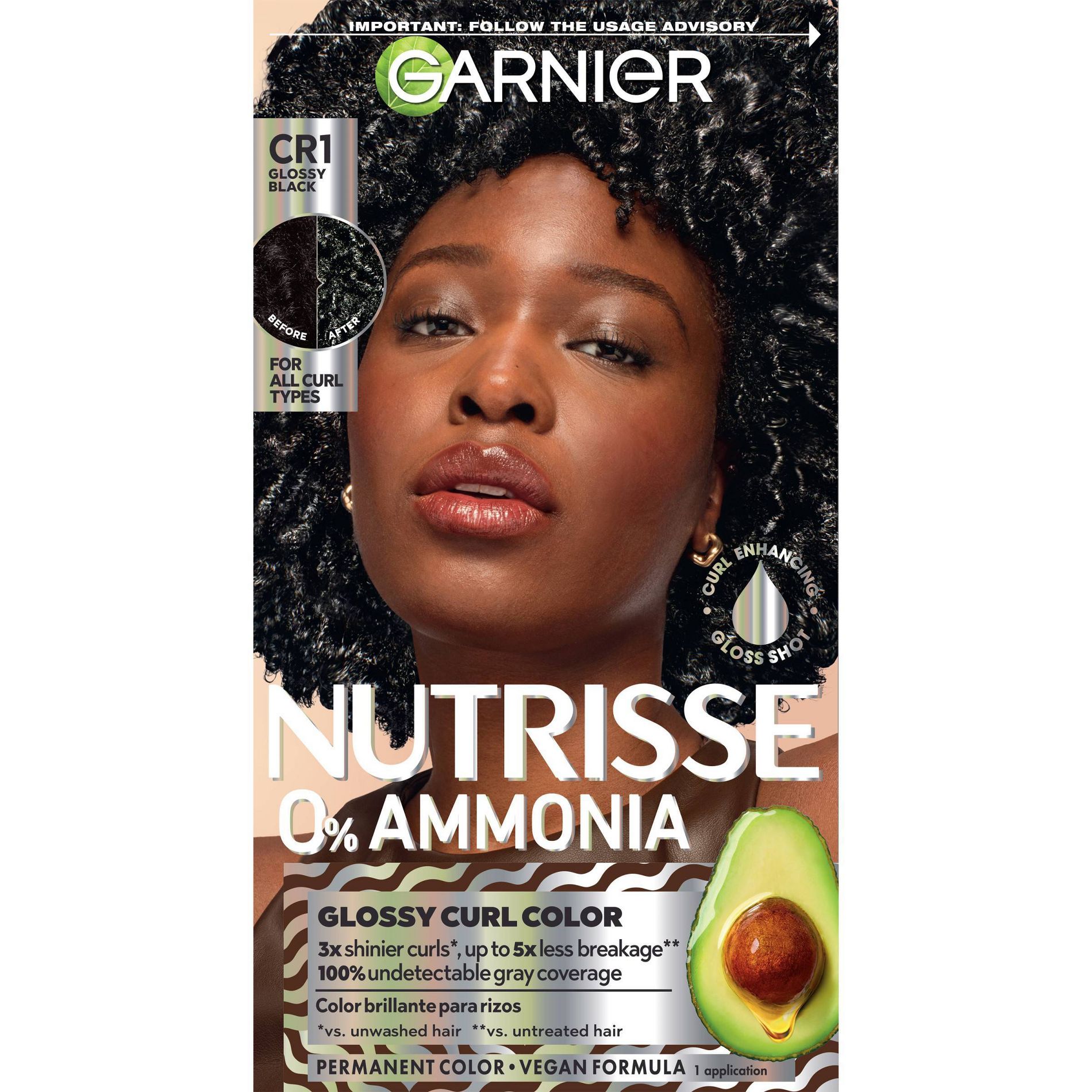 Garnier Nutrisse Curls Permanent Hair Color
