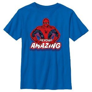 Boy's Spider-Man: Beyond Amazing Retro Pose T-Shirt - 1 of 4