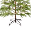 YOOCOZZ Christmas Decoration - 6FT Artificial Full Christmas Tree Includes LED Lights Shaped Like Stars and Moons,  Metal Stand, 612 Tips Full Tree - 2 of 4