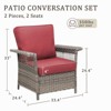Buenhomino Outdoor Patio All-Weather Wicker Furniture Set - 4 of 4