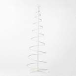 6' Incandescent Spiral Tree Novelty Sculpture Light White - Wondershop™