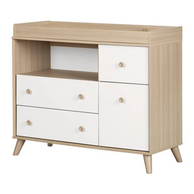 quality 3 in 1 cot bed changing table chest of drawers