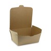 Pactiv Evergreen EarthChoice OneBox Paper Box, 66 oz, 6.5 x 4.5 x 3.25, Kraft, 160/Carton - 2 of 4