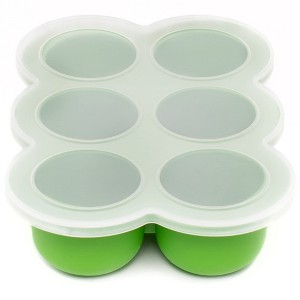 WeeSprout Silicone Baby Food Freezer Tray – 3 oz Sections - 1 of 4