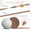 PartyWoo Crepe Paper Streamers Gold White Sand Brown 10 Rolls 820 ft 1.8 in x 82 Ft Roll - 4 of 4