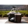Picnic Time NFL Team Metro Basket Collapsible Tote Black - 19.53qt - 2 of 4