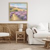 Stupell Industries Lavender Field Hills Floating Frame Canvas Art, Gold, 25" x 25" - 3 of 4