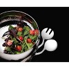Sol Living 2-Piece Stainless Steel Italian Salad Server Set Utensils for Fruits, Veggies - 2 of 3